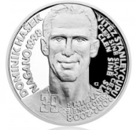 Limitovaná stříbrná mince Dominika Haška s certifikátem fotka